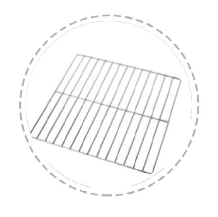 2 conjuntos de suportes para amostras