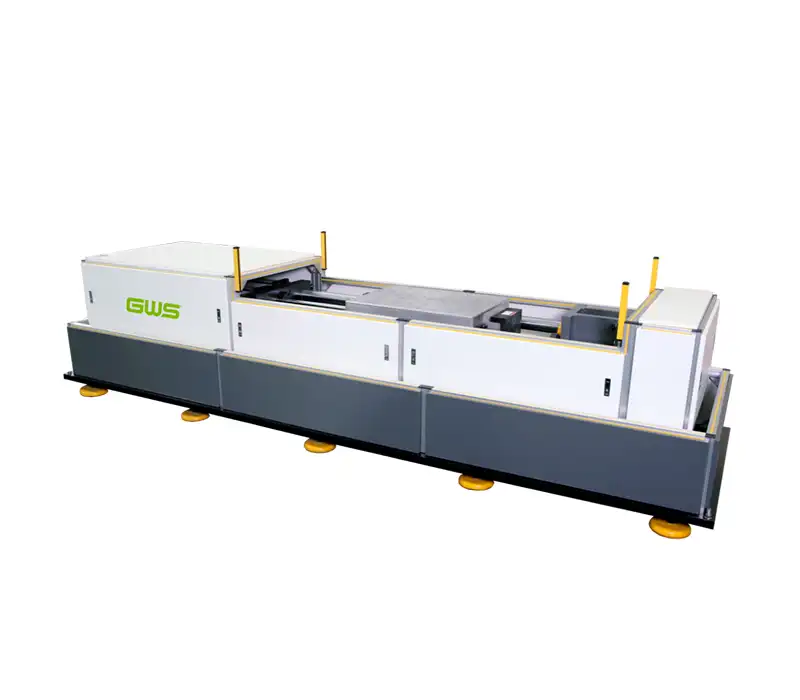 Sistema de teste de choque horizontal pneumático GWS12